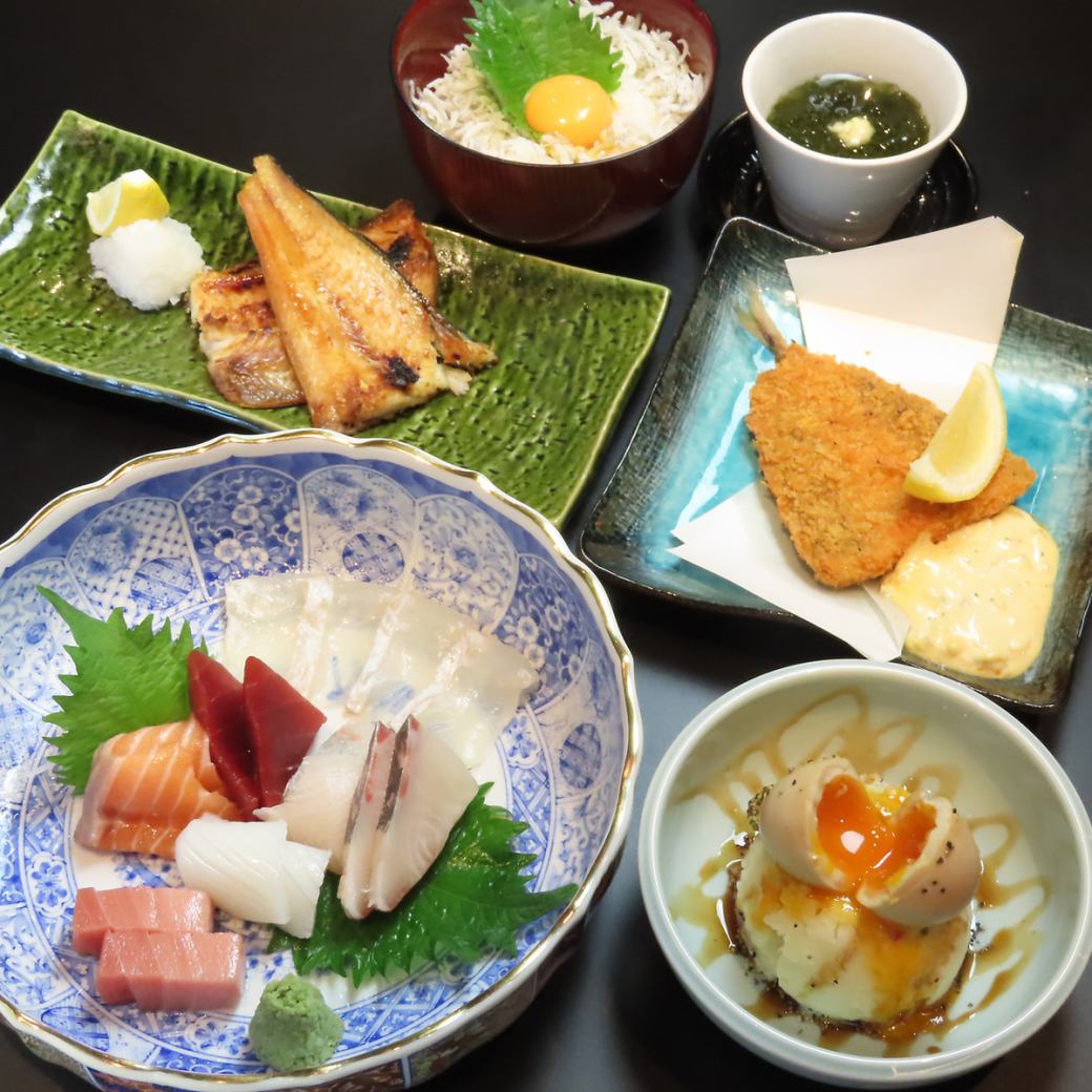 思う存分魚を楽しんでいただけるコース