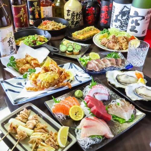 飲み放題付き！ご当地料理10品の豪華コースで宴会も楽める♪≪6,600円(税込)≫