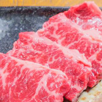 黒毛和牛の良質な肉が充実