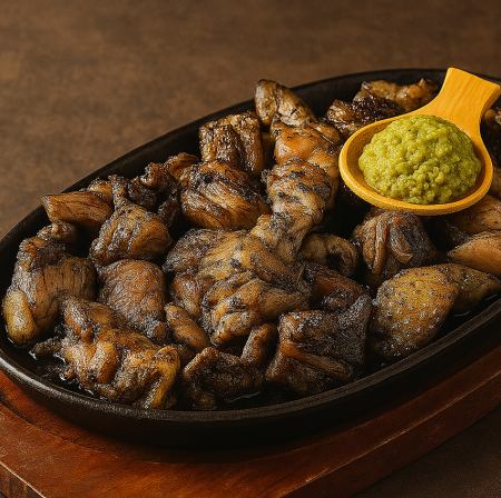 地鶏の炭火黒焼