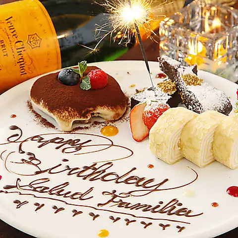 For birthday and anniversary celebrations