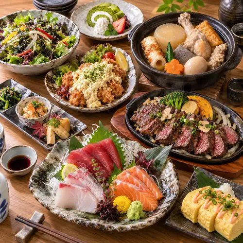 人気No.1【個室×3H飲み放題付】刺身×牛ハラミ×創作肉おでん 彩-IRODORI-コース全8品4,000円