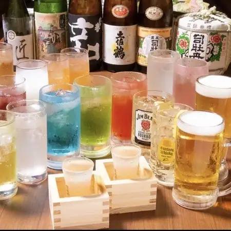 個室確約【当日OK★生ビール付】2時間単品飲み放題 1,500円