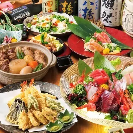 生ビール付3H飲み放題！海鮮・創作おでんを楽しむ個室宴会♪