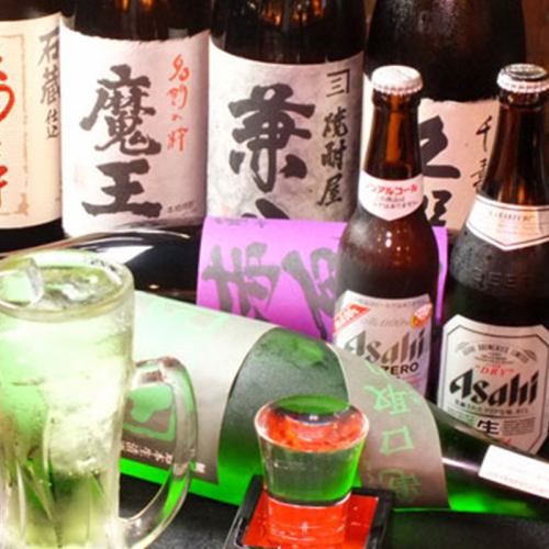 Boasting local sake · distilled spirit