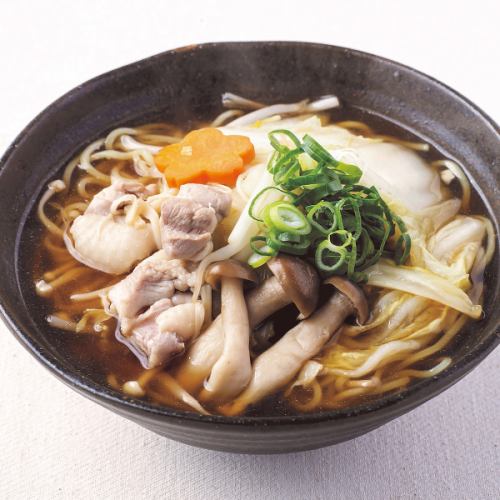 << Recommended >> Jjigae Ramen / Ramen with plenty of chicken and vegetables / Cold noodles