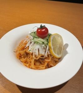 Plum-scented bibim noodles