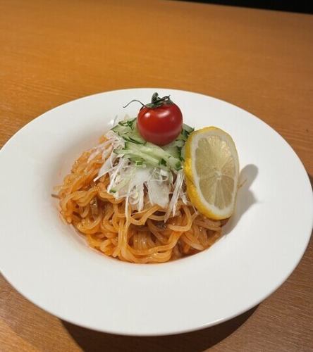 Plum-scented bibim noodles