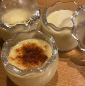Homemade pudding