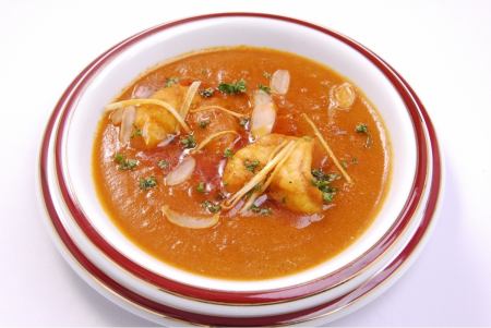Shrimp masala curry