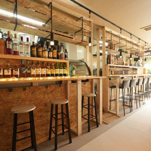 《お1人様でも気兼ねなくご利用いただけるカウンター席です◎》