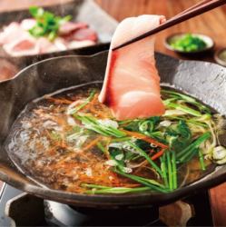 Refreshing! Yellowtail shabu-shabu