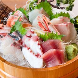 Assortment of 5 sashimi