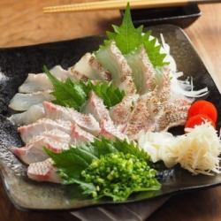 Red sea bream sashimi