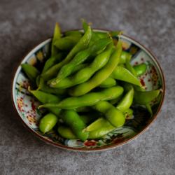 塩ゆで枝豆