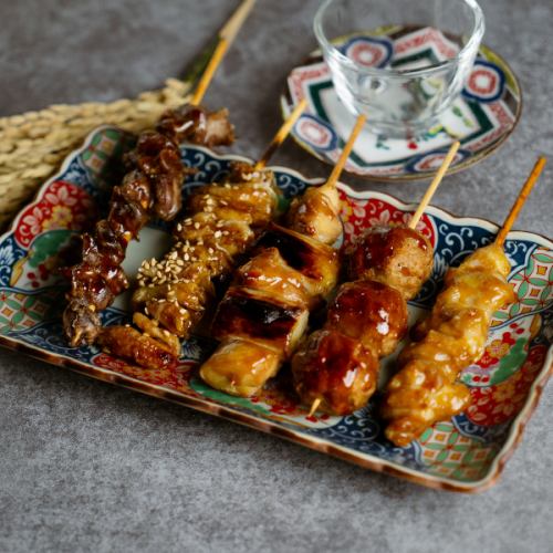 職人の串焼き150円均一(税込165円)！食べ飲み放題も◎