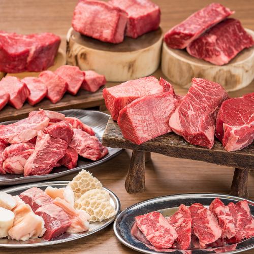 A large collection of delicious meat!