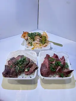 肉丼 三種