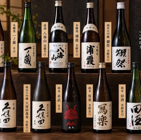 焼酎、日本酒併せて20種類以上取り揃えております♪