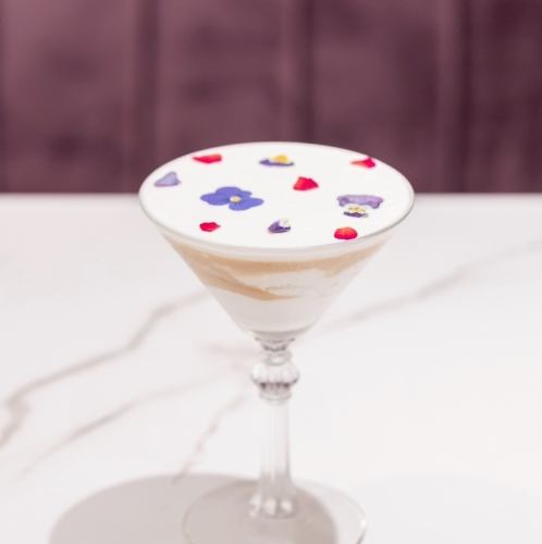 お花のパンナコッタ