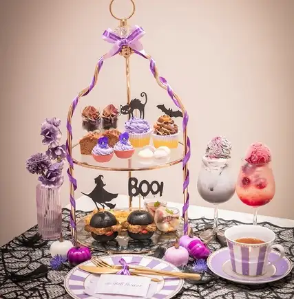 【13時30分スタートアフタヌーンティー】ハロウィンアフタヌーンティー￥6,200(税込)