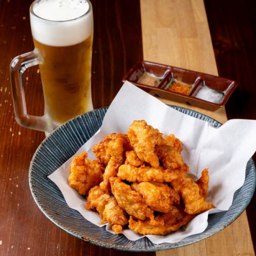ビールによく合う鶏天