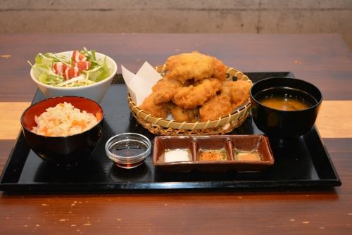 京赤地鶏の鶏天食べ放題