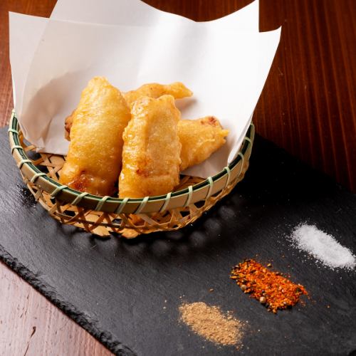 名物 京赤地鶏の天麩羅