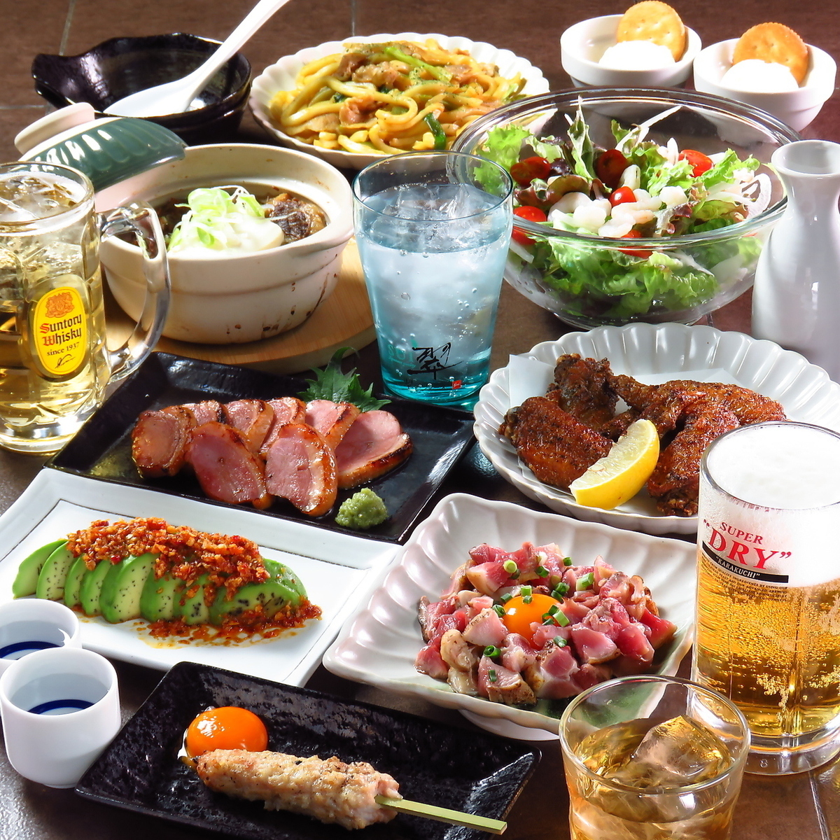 お得な飲み放題付のコース4000円台～あります！
