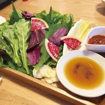 韓式套餐 ◆3種時令蔬菜的美食套餐 3,980日圓☆迎送會/女孩之夜☆