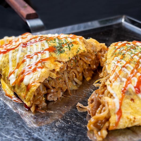 [Great location, just 3 minutes walk from Namba Station, Osaka] Enjoy hot, piping hot food on a large hot plate with your friends! We recommend our specialty "Konamon Taro Yaki" and "Pork Yakisoba" ★ Highballs are 190 yen, draft beer is 399 yen, and all-you-can-drink is 1500 yen → 1280 yen, so you can enjoy Osaka's specialty flour-based foods at a great price!