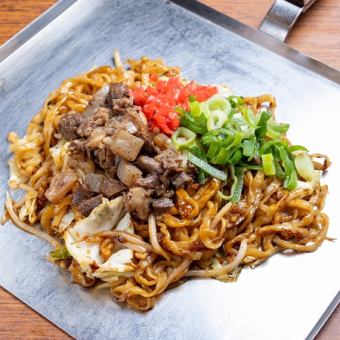 Tendon and congee fried noodles