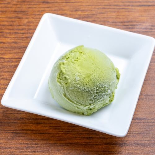 Matcha ice cream