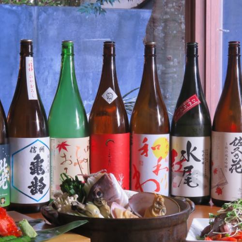 Shinshu 's local sake is the only delicious manager' s choice!