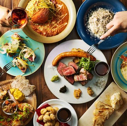 旨味凝縮◆炭焼和牛と無制限飲み放題。飲めや歌えの炭火とワインラプソディ