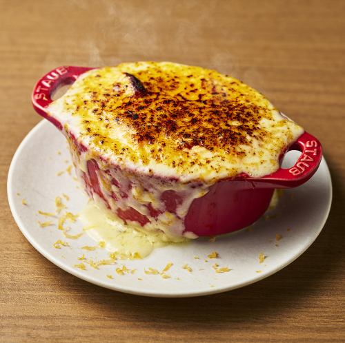 チーズホウレンソウブリュレオムレツ