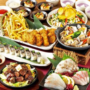 <Banner Special> [Autumn Premium] 8 dishes including beef steak and sashimi platter + all-you-can-drink for 4,500 yen