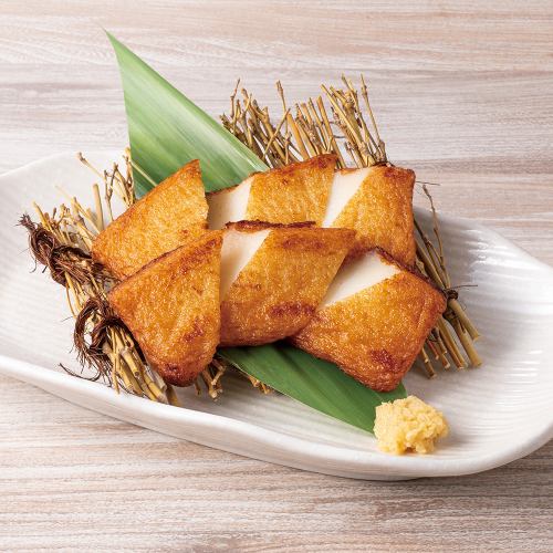 白身魚のさつま揚げ/ザクッときゅうり/チーズカリカリ揚げ　各