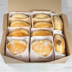 【SETS】プレーン・シナモン・きなこ・カスタード 10個