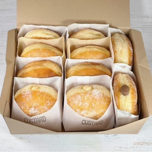 【SETS】プレーン・シナモン・きなこ・カスタード 10個