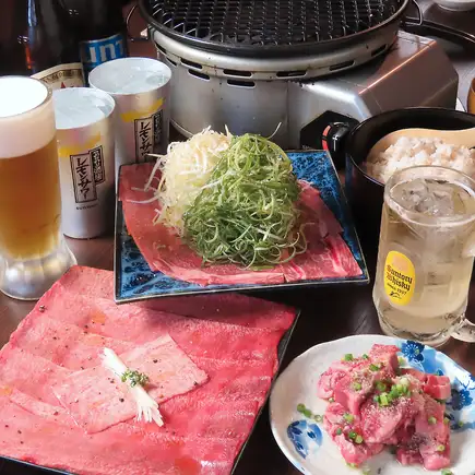 【120分飲み放題付】『たんたたん』を味わう！大満足の11品豪華和牛コース6000円(税込)