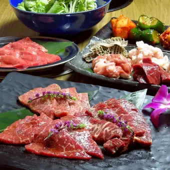 Gyukaido Course (2-hour all-you-can-drink included) ◆ Enjoy popular yakiniku! Recommended for banquets and drinking parties.