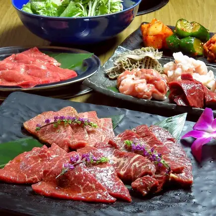 Gyukaido Course (2-hour all-you-can-drink included) ◆ Enjoy popular yakiniku! Recommended for banquets and drinking parties.