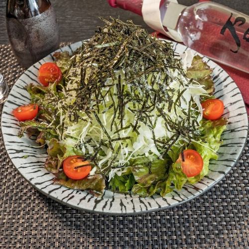 のりサラダ（ゴマドレッシングorシーザードレッシング）
