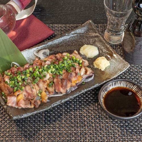 地鶏のタタキ