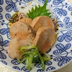 鮟鱇魚肝配柚子醋