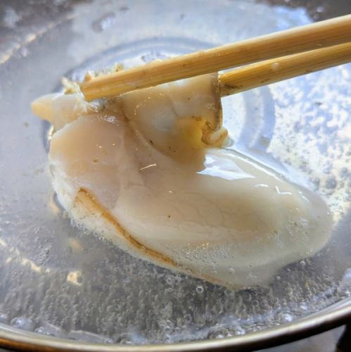 はまぐり出汁の牡蠣しゃぶしゃぶセット