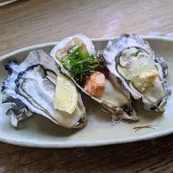 生牡蠣3種食べ比べ