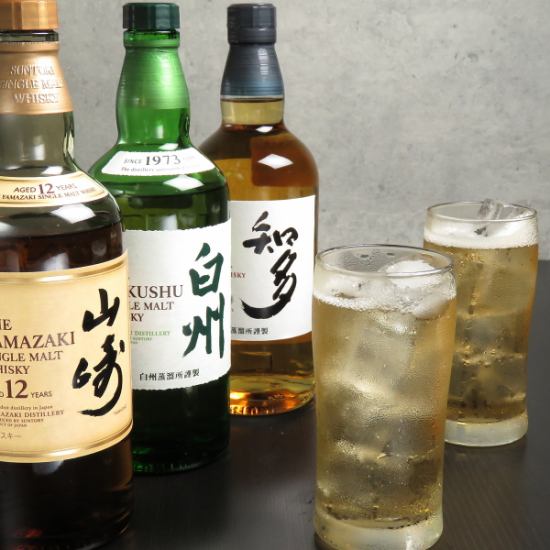 我们还提供无限畅饮的选择。享用多种精选饮品。