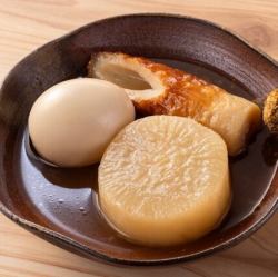名物おでん3種盛り合わせ